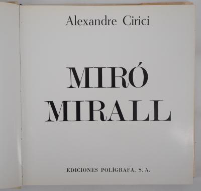 Joan MIRO - Dédicace autographe 2