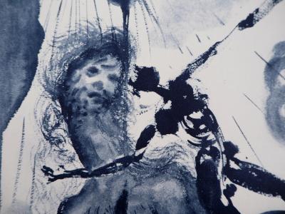 Salvador DALI - Enfer 12 : Le Minotaure - Héliogravure et eau-forte signée 2