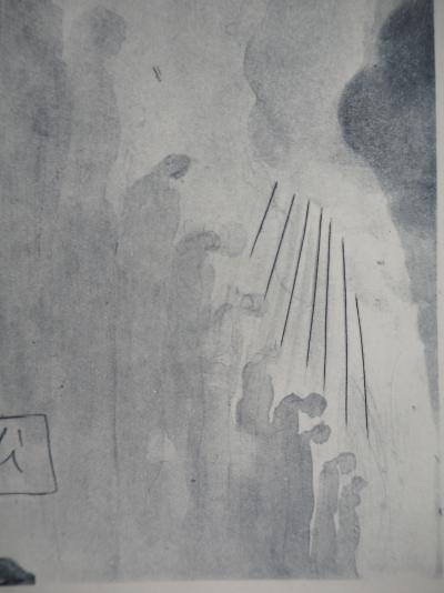 Salvador DALI - Purgatoire 13 : La seconde corniche - Héliogravure et eau-forte 2