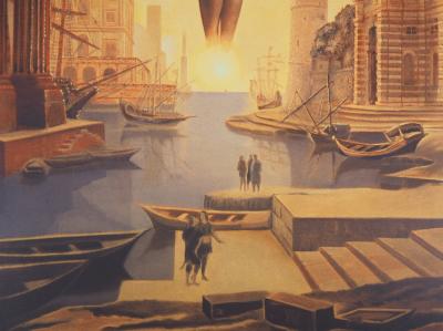 Salvador DALI (d’après) - La main de Dali retirant la Toison d’Or - Printographie signée 2