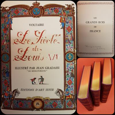 Voltaire - Le siècle de Louis XIV, 1985 - Illustré par Jean Gradassi 2
