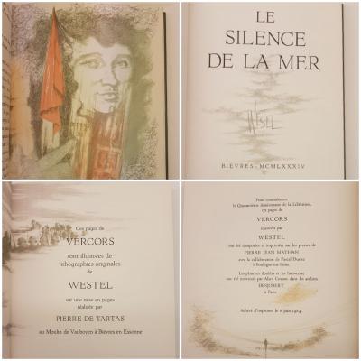 Vercors - Le silence de la mer - La marche à l’étoile, 1984 - Illustré par Henri Westel 2