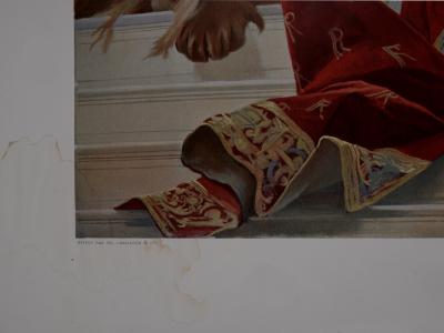 François FLAMENG - La France convie les nations à la grande Fête de la Paix, 1899 - Large lithographic poster 2