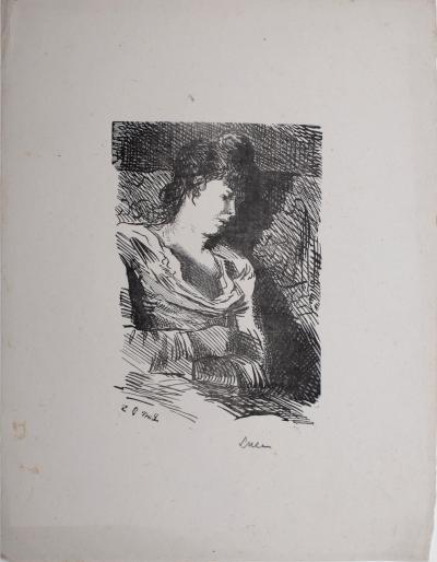 Maximilien LUCE - Untitled, c. 1890s - Signed lithograph 2