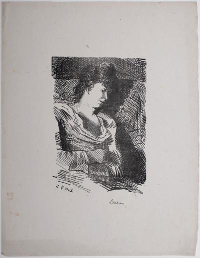 Maximilien LUCE - Untitled, c. 1890s - Signed lithograph 2