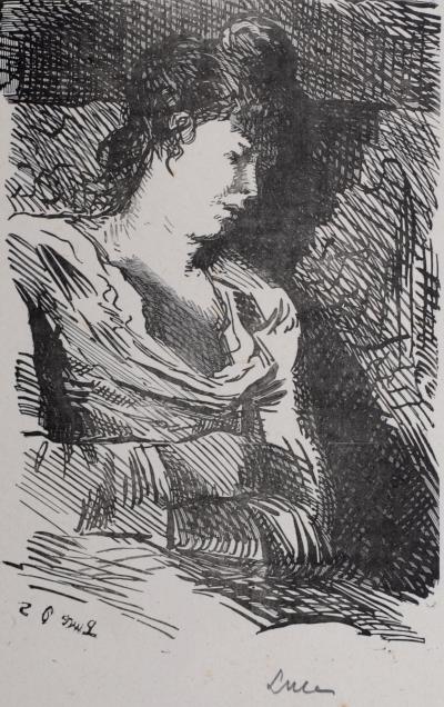 Maximilien LUCE - Untitled, c. 1890s - Signed lithograph 2