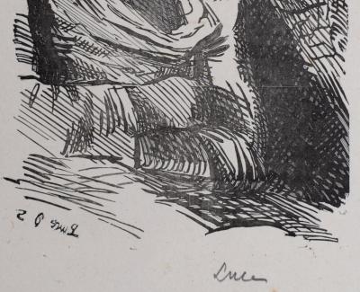 Maximilien LUCE - Untitled, c. 1890s - Signed lithograph 2