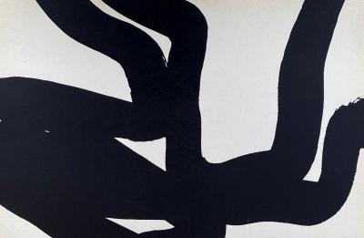 Eduardo CHILLIDA - Abstract Composition, 1966 - Original poster 2