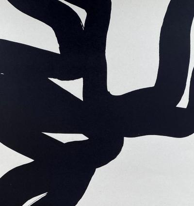 Eduardo CHILLIDA - Composition abstraite, 1966 - Affiche originale 2