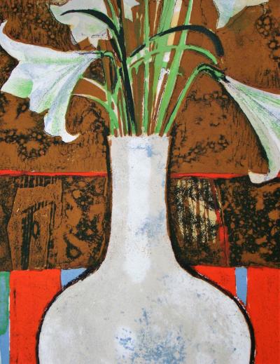 René GENIS - Le poivron, 1968 - Original lithography signed artist proof 2