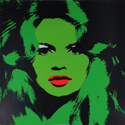 Andy WARHOL (d’après) - Brigitte Bardot en vert - sérigraphie, Sunday B Morning 2