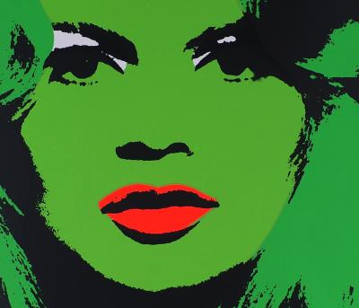 Andy WARHOL (d’après) - Brigitte Bardot en vert - sérigraphie, Sunday B Morning 2