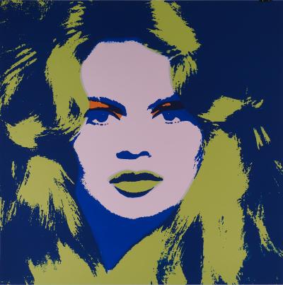 Andy WARHOL (d’après) - Brigitte Bardot en rose - sérigraphie, Sunday B Morning 2