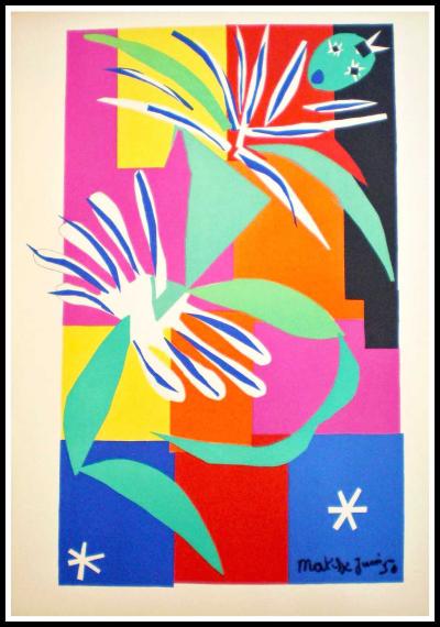 Henri MATISSE (nachher) – Kreolische Tänzerin, 1959 – Lithographie 2
