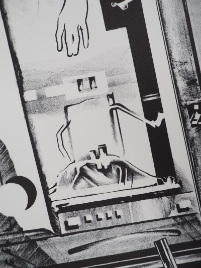 Francisco Melo - Metropolis : Homme du Futur, 1984 - Lithographie originale signée 2