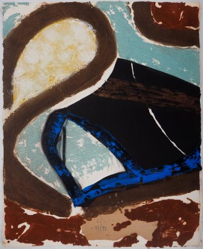 LIONEL : Tellurique - Gravure en carborundum signée 2