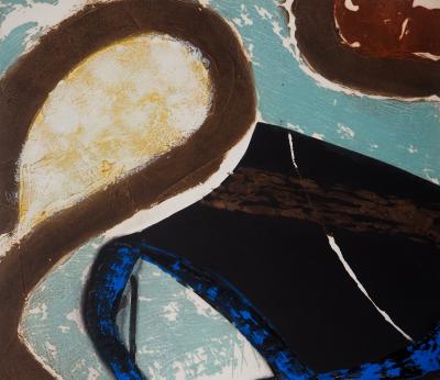 LIONEL : Tellurique - Gravure en carborundum signée 2