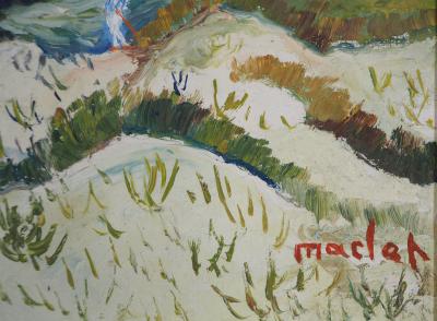 Elisée MACLET - Provincial Landscape, c. 1926 - Oil on canvas signed 2