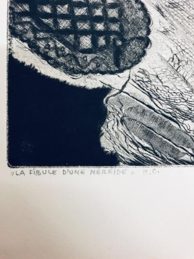 Horst Egon KALINOWSKI - La fibule d’une néréide - Gravure signée au crayon 2