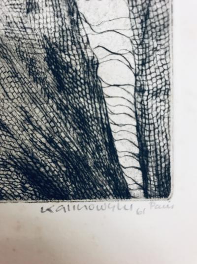 Horst Egon KALINOWSKI - La fibule d’une néréide - Gravure signée au crayon 2