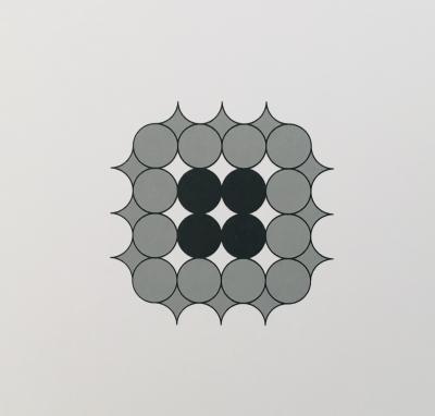 Karl GERSTNER - Sans-titre, 1998 - Sérigraphie originale signée au crayon 2