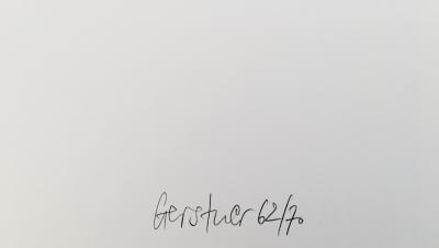 Karl GERSTNER - Sans-titre, 1998 - Sérigraphie originale signée au crayon 2