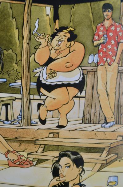 Offset  signée par 10 auteurs de bande-dessinée 2