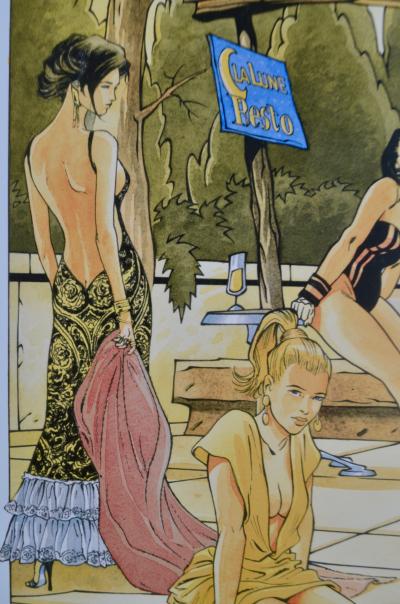 Offset  signée par 10 auteurs de bande-dessinée 2