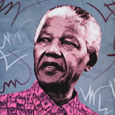 DED2008 - NEVER FORGET Nelson Mandela #6, 2021 - Estampe signée au crayon 2