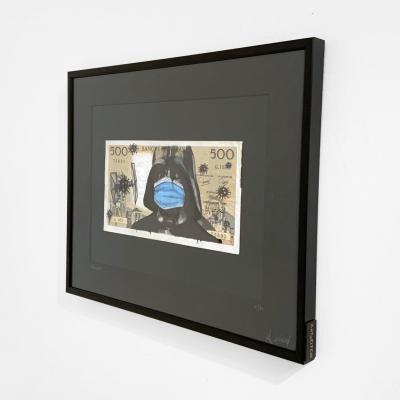Cisco - Sad Life, 2026 - Acrylique sur billet 2