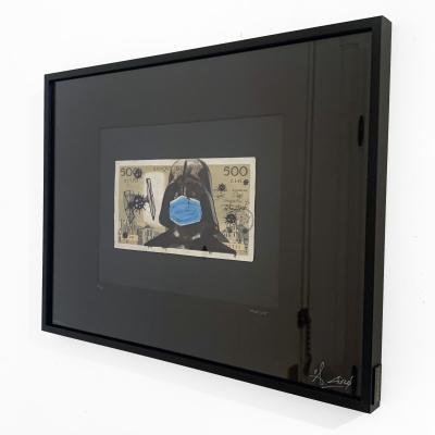 Cisco - Sad Life, 2026 - Acrylique sur billet 2