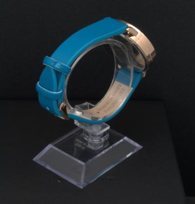 NAF NAF - Montre bracelet en cuir bleu 2