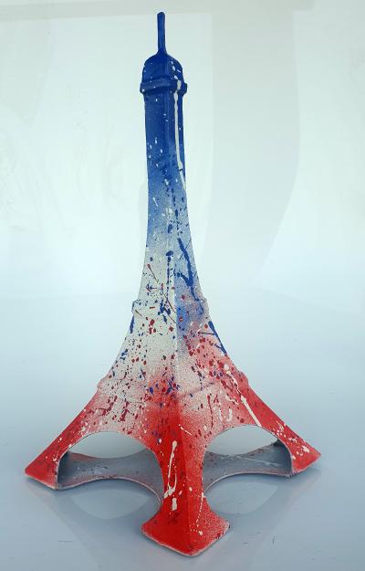 SPACO - Tour Eiffel, 2023 - Sculpture originale 2