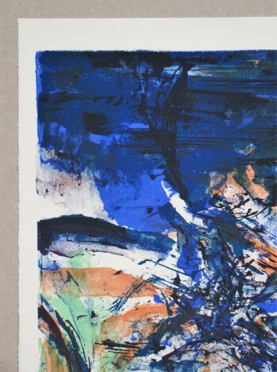ZAO Wou-Ki - Hommage à San Lazzaro, 1975 - Lithographie originale 2