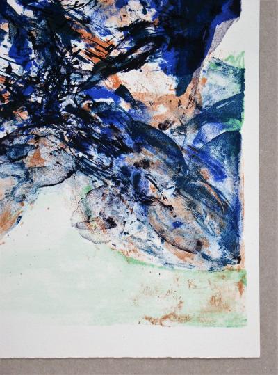 ZAO Wou-Ki - Hommage à San Lazzaro, 1975 - Lithographie originale 2