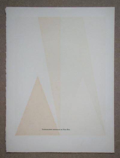 Max BILL - Hommage à San Lazzaro, 1975 - Lithographie originale 2