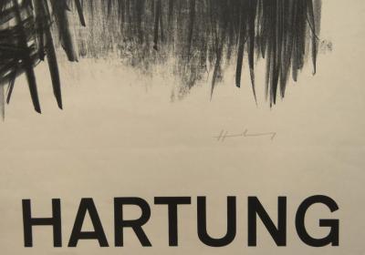 Hans HARTUNG - Exhibition Galerie Im Ecker - Original lithograph poster 2