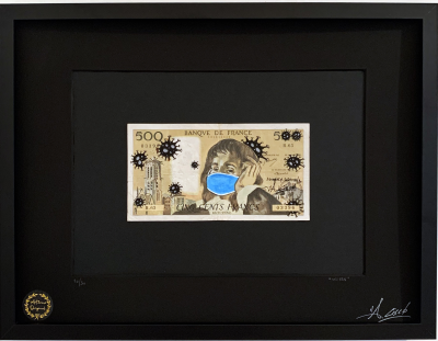 Cisco - Wuhan, 2026 - Acrylique sur billet 2