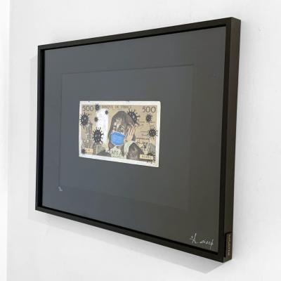 Cisco - Wuhan, 2026 - Acrylique sur billet 2