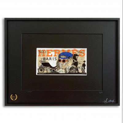 Cisco - Emile, 2024 - Acrylique sur billet 2