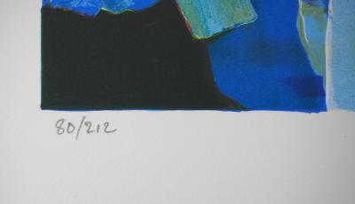 Tony AGOSTINI - Nature morte aux raisins, 1977 - Lithographie originale signée 2