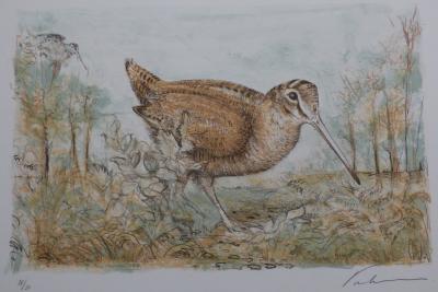 Blaise PRUD’HON - La Poule d’eau - Lithographie originale signée 2