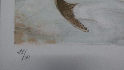 Blaise PRUD’HON - La Truite - Lithographie originale signée 2