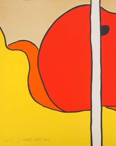 Joan GARDY ARTIGAS - Partage - Lithographie originale signée 2