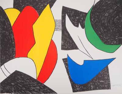 Joan GARDY ARTIGAS - Géométrie - Lithographie originale signée 2