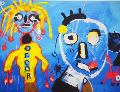 Paul KOSTABI - Hommage aux Beatles - Impression pigmentaire signée 2