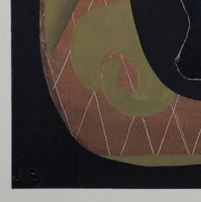 Georges BRAQUE (d'après) - Nature morte, 1933 - Pochoir 2