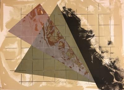 Laddie John DILL - Aerial Landscape 3, 1988 - Lithographie signée au crayon 2