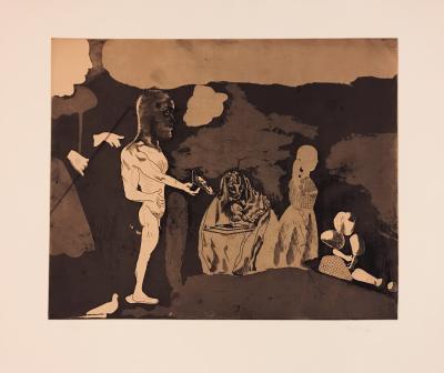 Jorge CASTILLO  - Ca 1, 1973 - Gravure signée au crayon 2