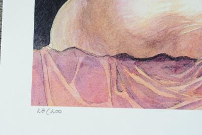 Milo MANARA - Le cadeau au Roi, 2003 - Impression signée au crayon 2